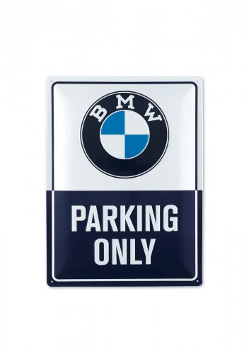 BMW Classic plechový štít